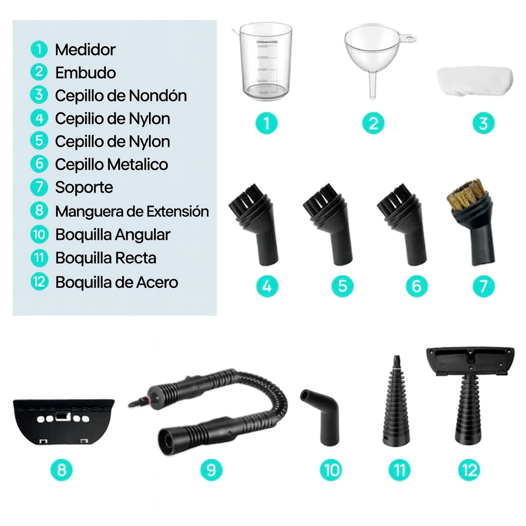 All‑In‑One Steam Cleaner